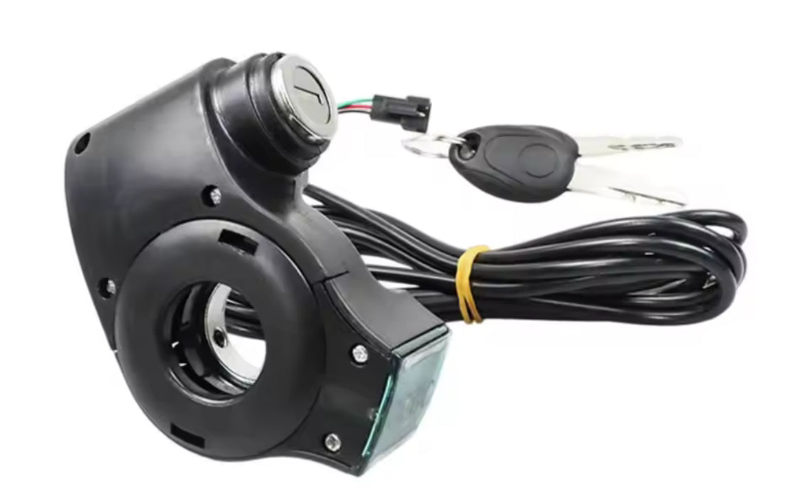 Key ignition e-bike