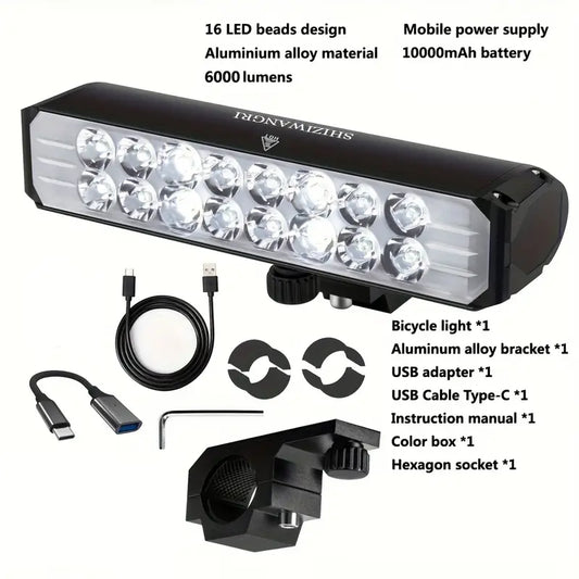 Ebike Light Bar 10000 mAH